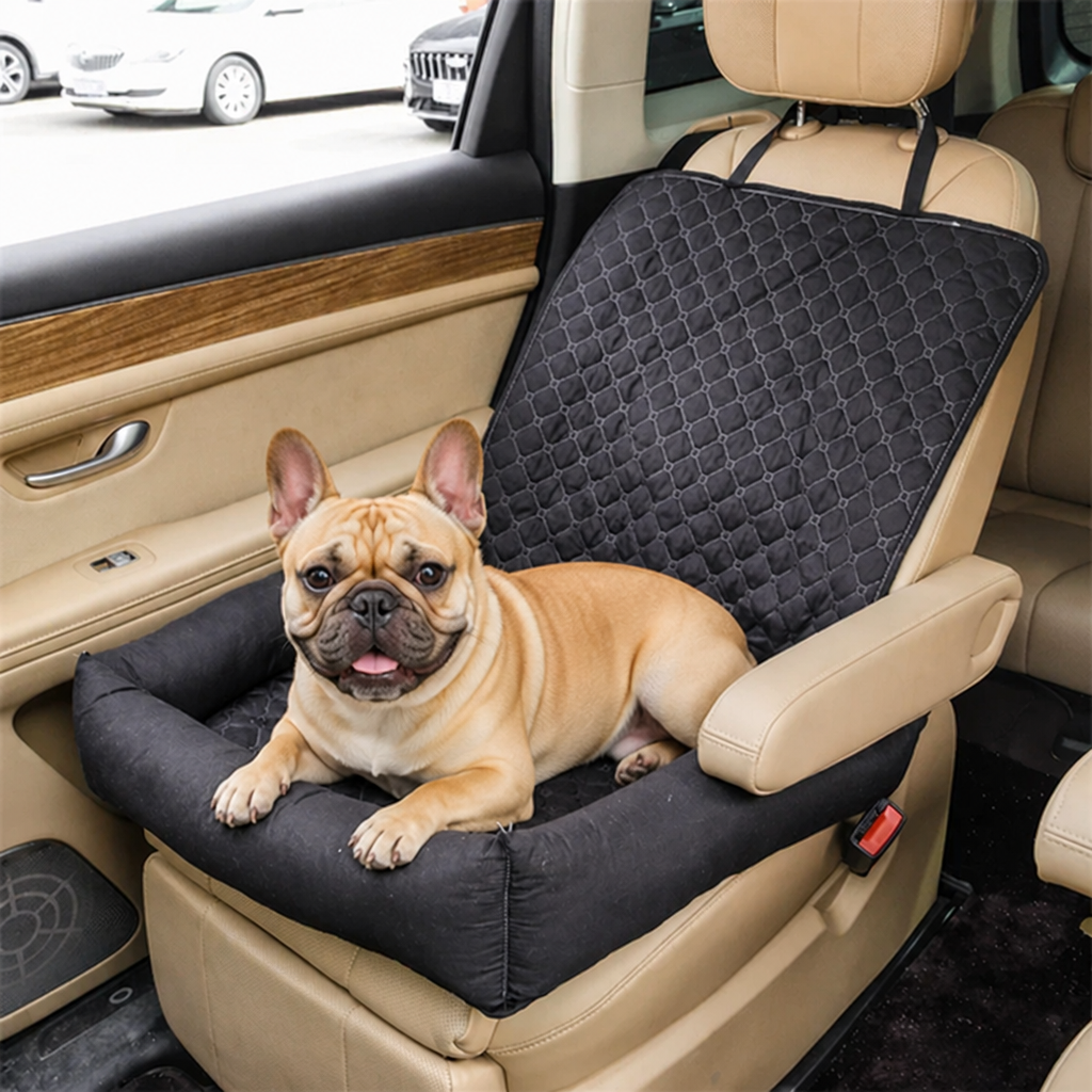 DogBedHouse Waterproof Quilted & Easy-Clean Car Seat Cover