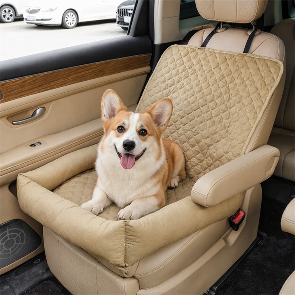 DogBedHouse Waterproof Quilted & Easy-Clean Car Seat Cover