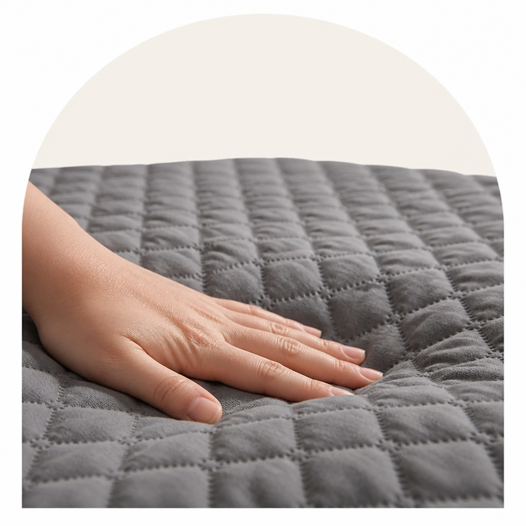 DogBedHouse Waterproof Quilted Fleece-Lined & Non-Slip Sofa Cover