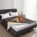 DogBedHouse Waterproof Quilted Fleece-Lined & Non-Slip Sofa Cover