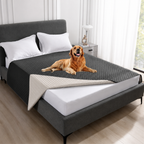 DogBedHouse Waterproof Quilted Fleece-Lined & Non-Slip Sofa Cover
