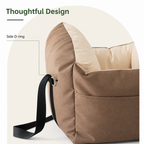 DogBedHouse Waterproof Quilted Foam-Padded Car Seat Bed (Small)