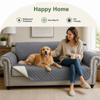 DogBedHouse Waterproof Quilted & Non-Slip Sofa Cover (Fitted)