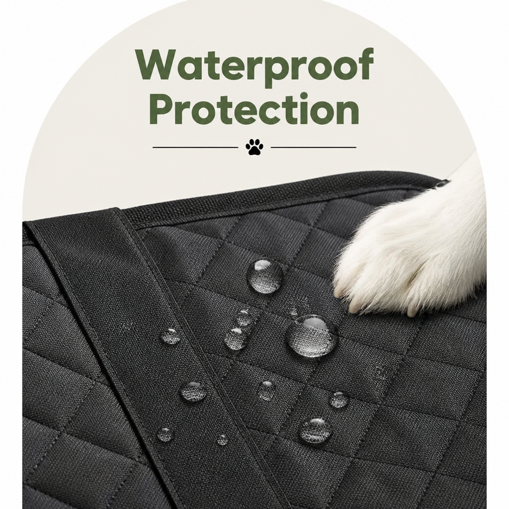 DogBedHouse Waterproof Quilted Oxford Car Seat Hammock