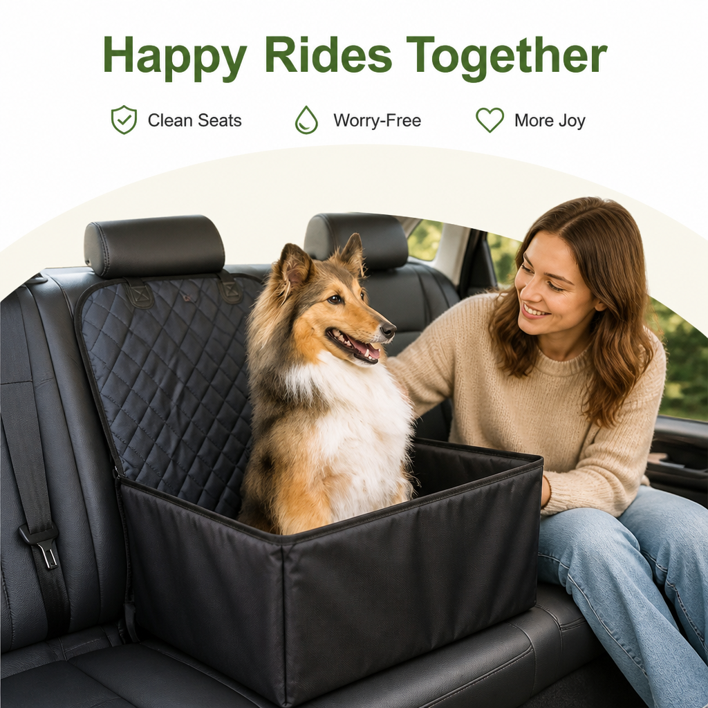 DogBedHouse Waterproof Quilted Oxford Car Seat Hammock