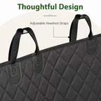 DogBedHouse Waterproof Quilted Oxford Non-Slip Car Seat Cover