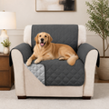 DogBedHouse Waterproof Quilted Stretch Sofa Slipcover (Universal Fit)
