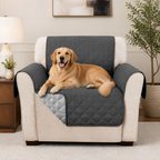 DogBedHouse Waterproof Quilted Stretch Sofa Slipcover (Universal Fit)