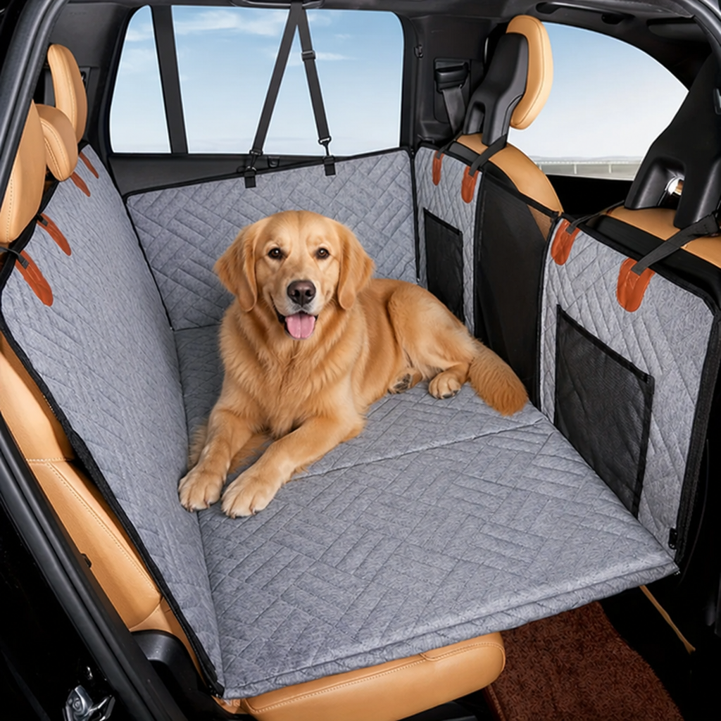 DogBedHouse Waterproof Scratch-Proof Non-Slip Car Seat Cover