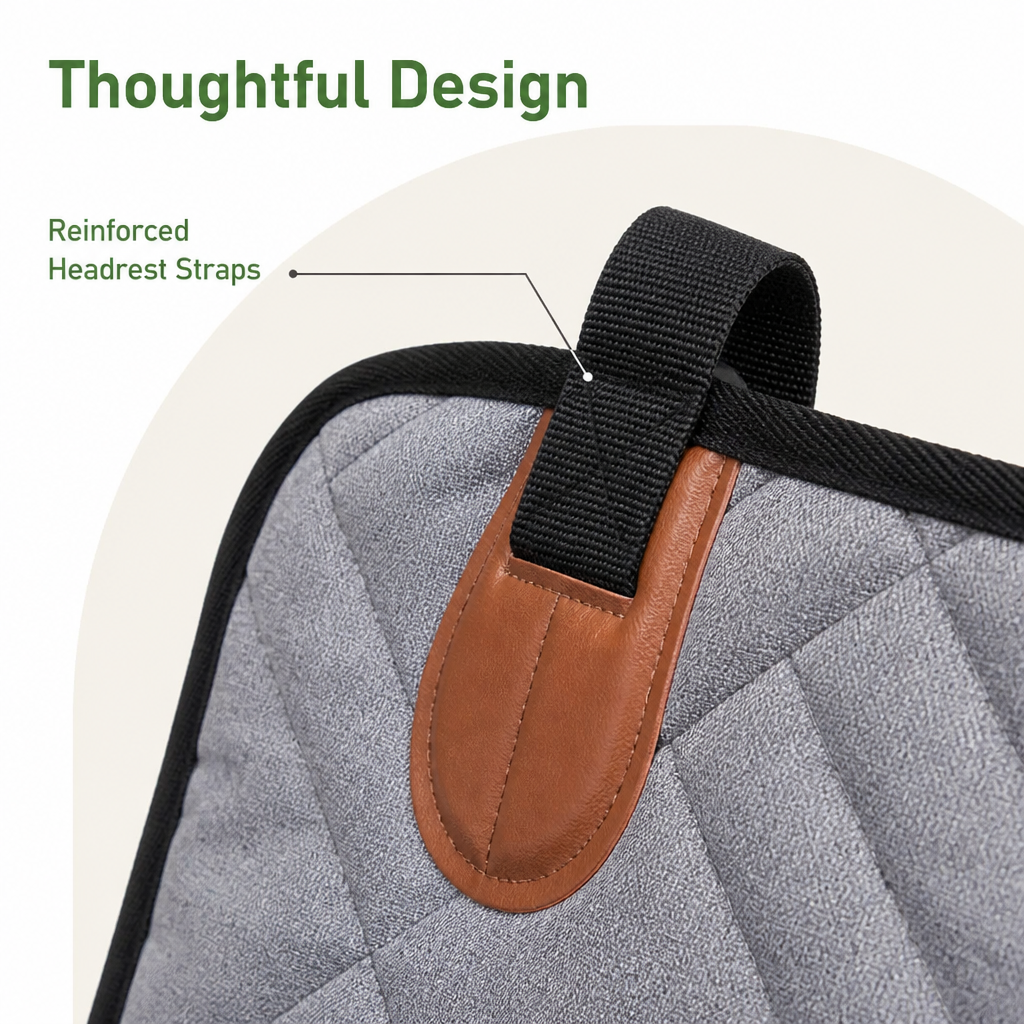 DogBedHouse Waterproof Scratch-Proof Non-Slip Car Seat Cover