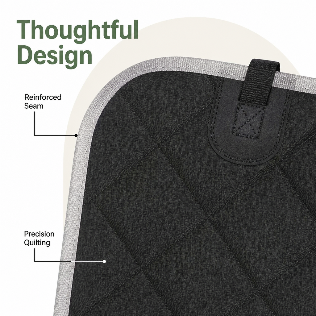 DogBedHouse Waterproof Scratch-Resistant Backseat Cover