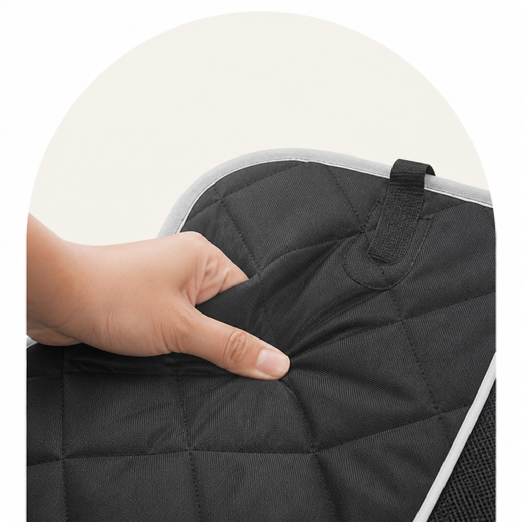 DogBedHouse Waterproof Scratch-Resistant Backseat Cover