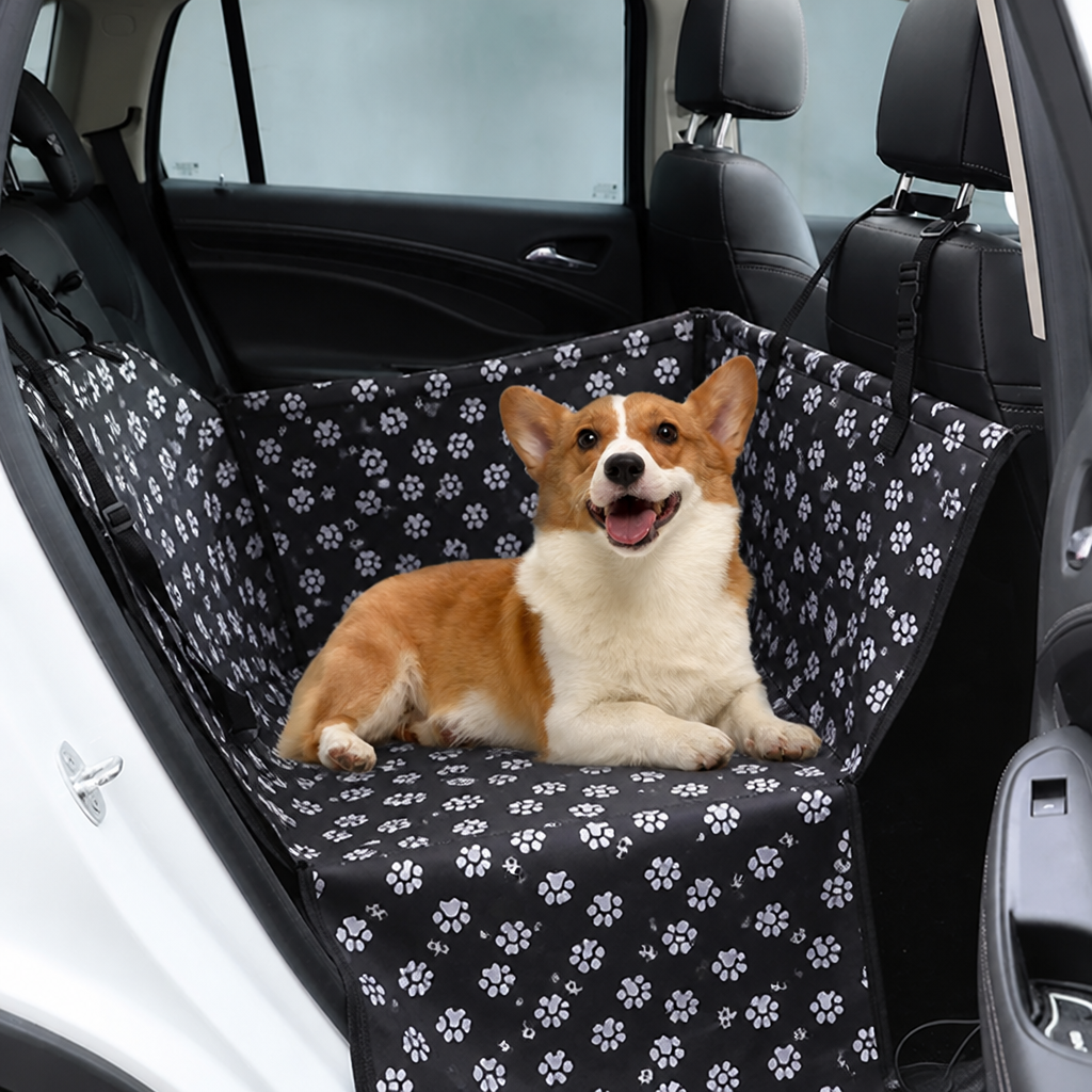 DogBedHouse Waterproof & Scratch-Resistant Oxford Hammock Car Seat Cover (Foldable)