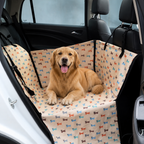 DogBedHouse Waterproof & Scratch-Resistant Oxford Hammock Car Seat Cover (Foldable)
