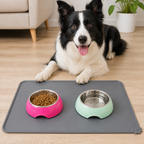DogBedHouse Waterproof Silicone & Easy-Clean Pet Feeding Mat
