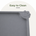 DogBedHouse Waterproof Silicone & Easy-Clean Pet Feeding Mat