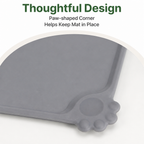 DogBedHouse Waterproof Silicone & Easy-Clean Pet Feeding Mat