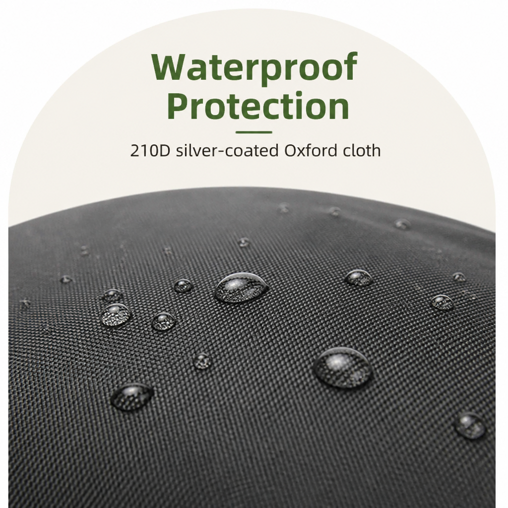 DogBedHouse Waterproof Silver-Coated Crate Cover (Double-Door Ventilation)