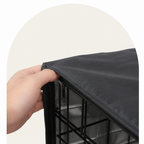 DogBedHouse Waterproof Silver-Coated Crate Cover (Double-Door Ventilation)