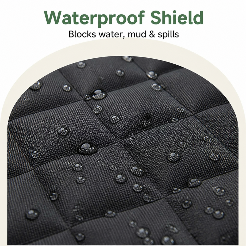 DogBedHouse Waterproof & Stain-Resistant Car Seat Cover