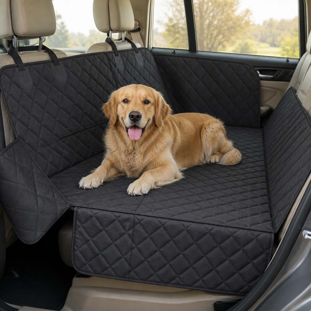 DogBedHouse Waterproof & Stain-Resistant Car Seat Cover