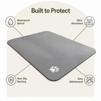 DogBedHouse Waterproof & Super-Absorbent Non-Slip Feeding Mat