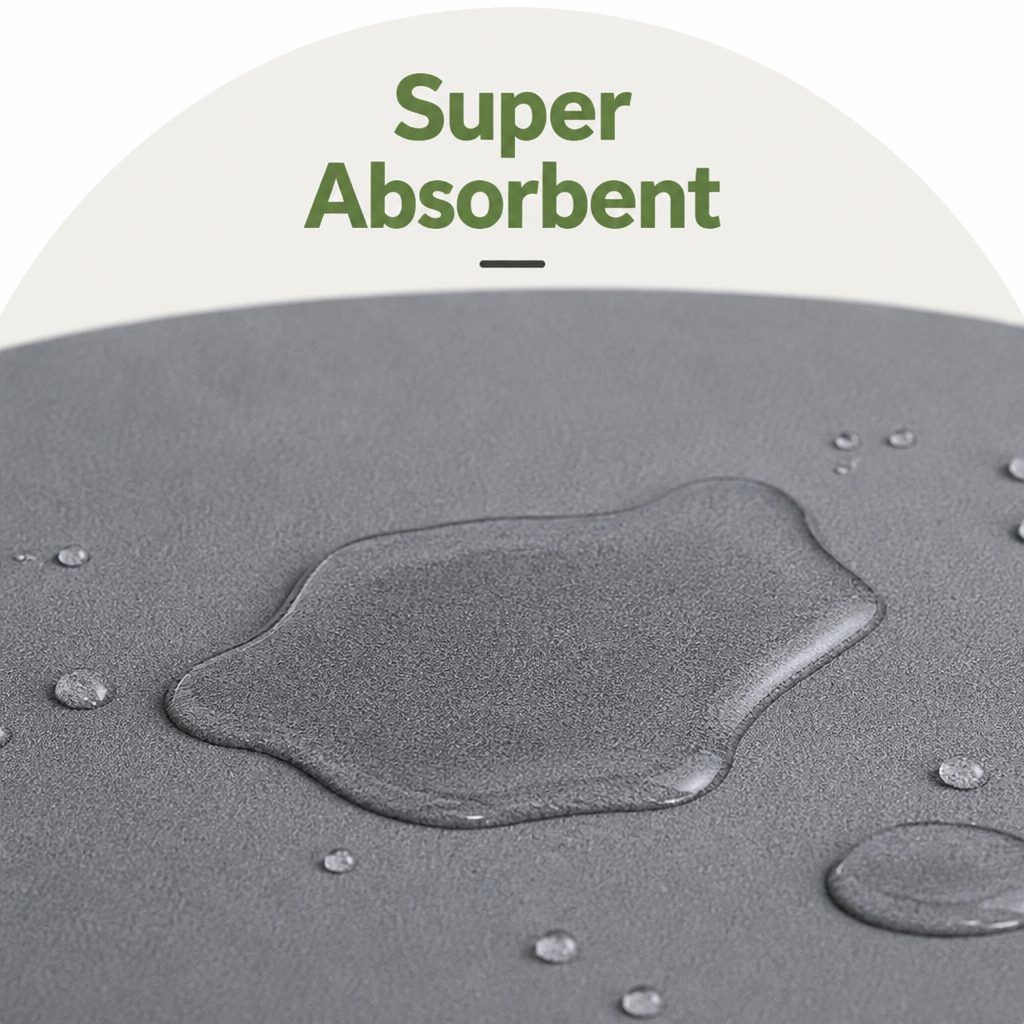 DogBedHouse Waterproof & Super-Absorbent Non-Slip Feeding Mat