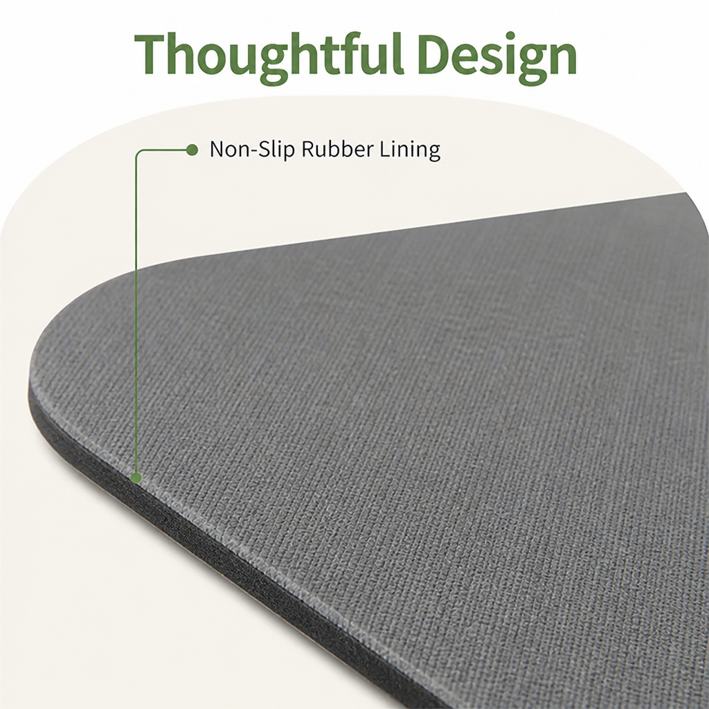 DogBedHouse Waterproof & Super-Absorbent Non-Slip Feeding Mat