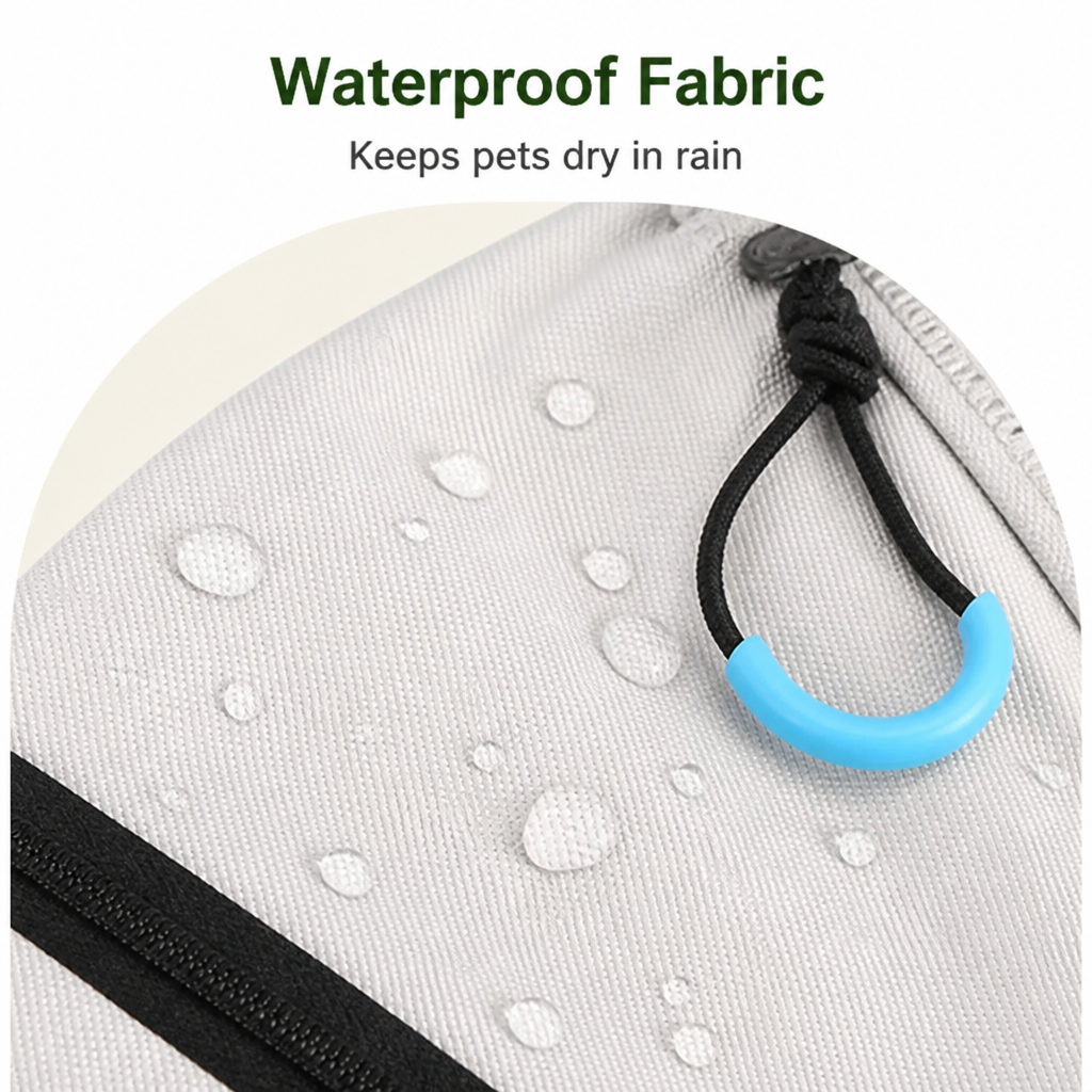 DogBedHouse Waterproof & Thickened Straps Dog Carrier Backpack (Medium Dogs)