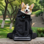DogBedHouse Waterproof & Thickened Straps Dog Carrier Backpack (Medium Dogs)