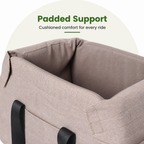 DogBedHouse Waterproof & Washable Console Booster Dog Car Seat