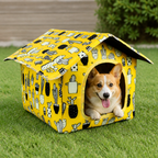 DogBedHouse Waterproof & Washable Foldable Pet House