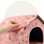 DogBedHouse Waterproof & Washable Foldable Pet House