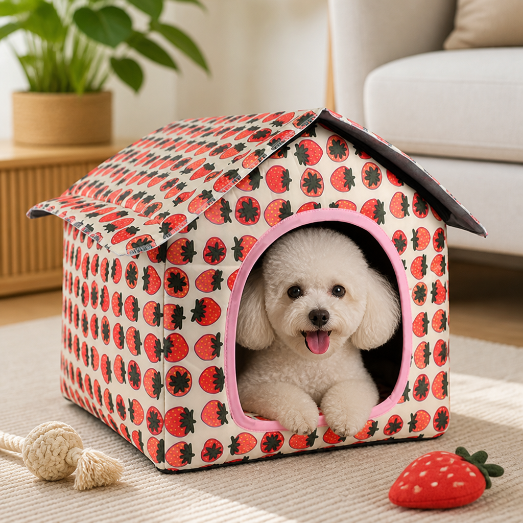 DogBedHouse Waterproof & Washable Foldable Pet House