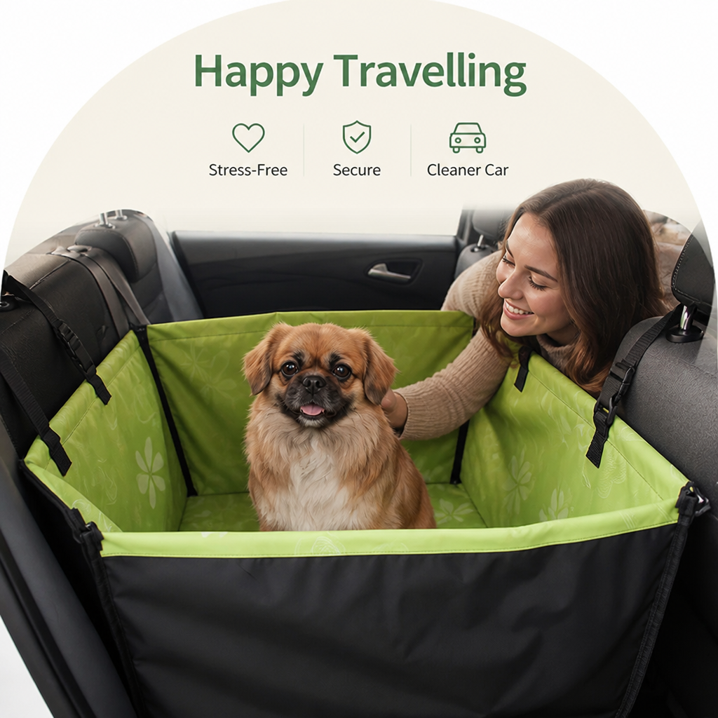 DogBedHouse Waterproof & Washable Hammock Car Seat Cover