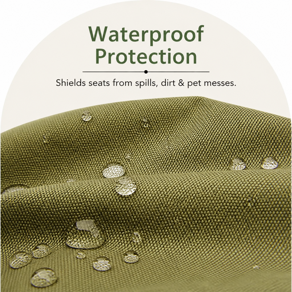 DogBedHouse Waterproof & Washable Non-Slip Car Seat Cover (Hammock)