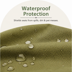 DogBedHouse Waterproof & Washable Non-Slip Car Seat Cover (Hammock)
