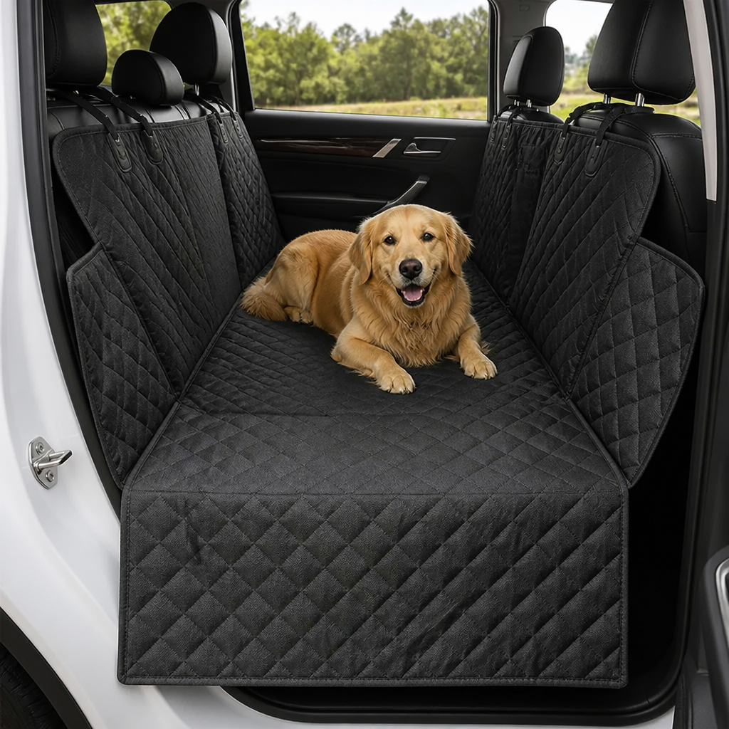 DogBedHouse Waterproof & Wear-Resistant Dog Car Seat Cover (Hammock)