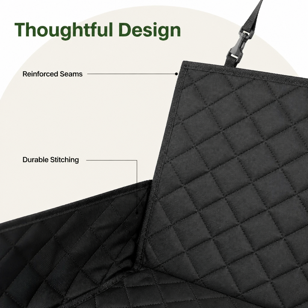 DogBedHouse Waterproof & Wear-Resistant Dog Car Seat Cover (Hammock)