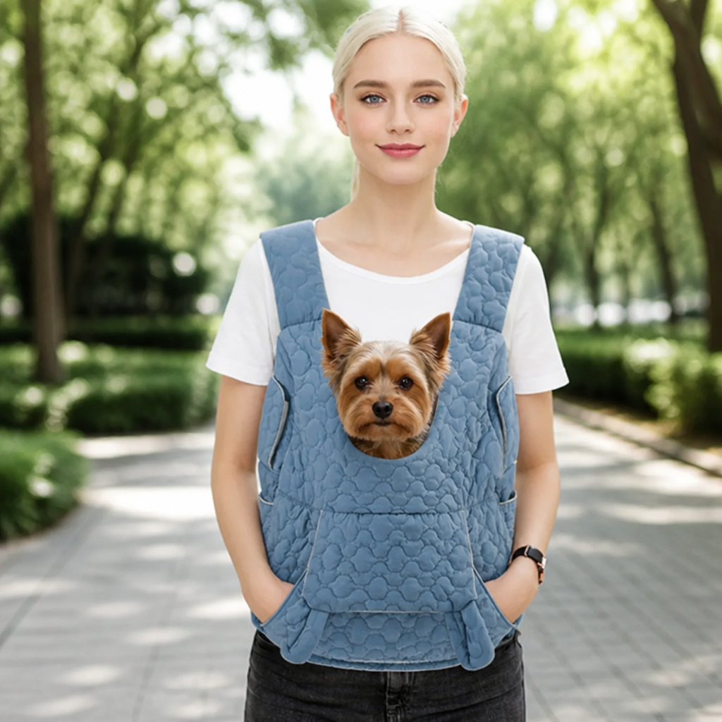DogBedHouse Waterproof & Windproof Breathable Mesh Pet Carrier Backpack (Up To 4kg)