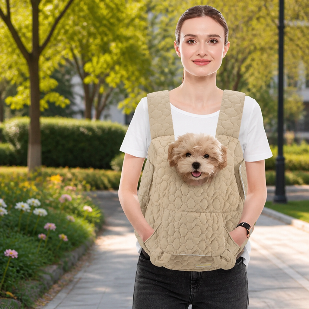 DogBedHouse Waterproof & Windproof Breathable Mesh Pet Carrier Backpack (Up To 4kg)