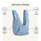 DogBedHouse Waterproof & Windproof Breathable Mesh Pet Carrier Backpack (Up To 4kg)
