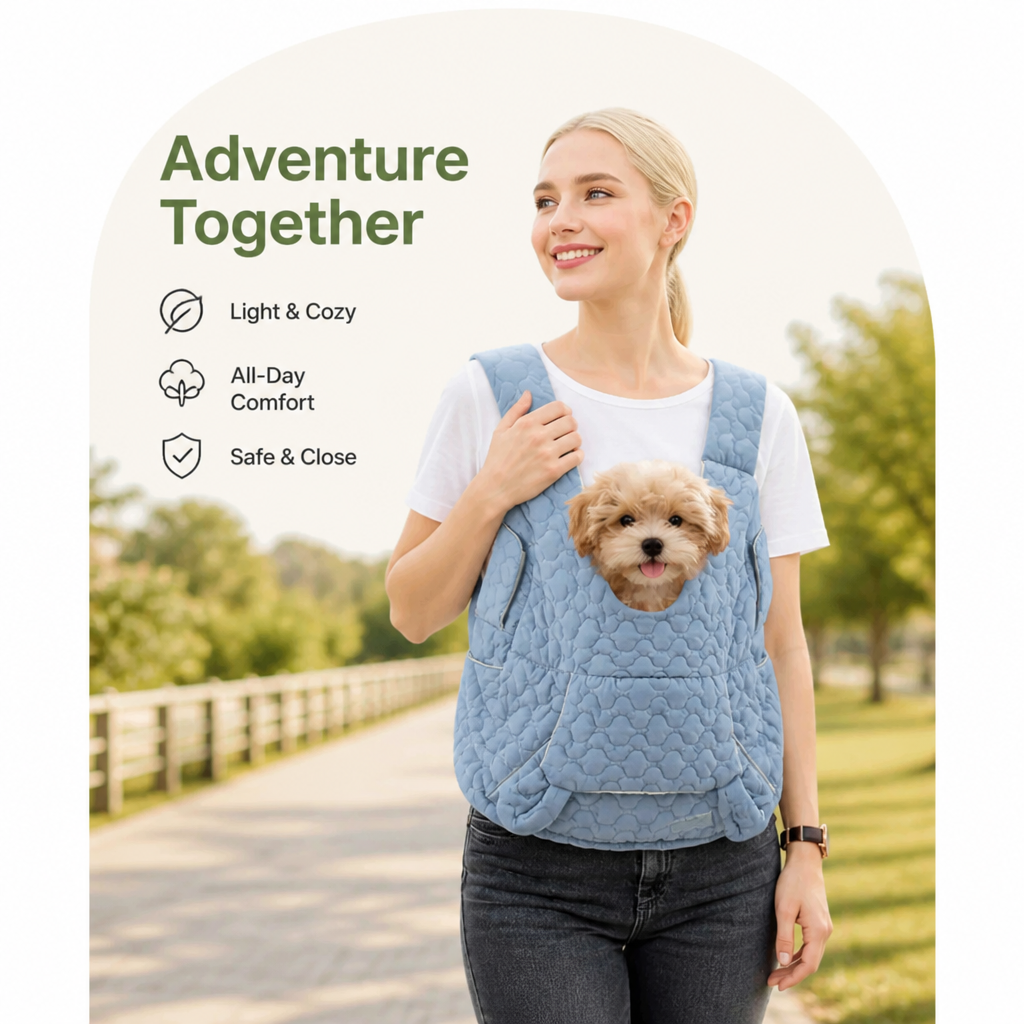 DogBedHouse Waterproof & Windproof Breathable Mesh Pet Carrier Backpack (Up To 4kg)