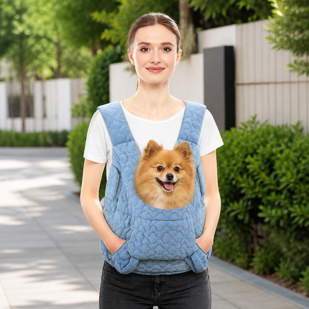 DogBedHouse Waterproof & Windproof Breathable Mesh Pet Carrier Backpack (Up To 4kg)