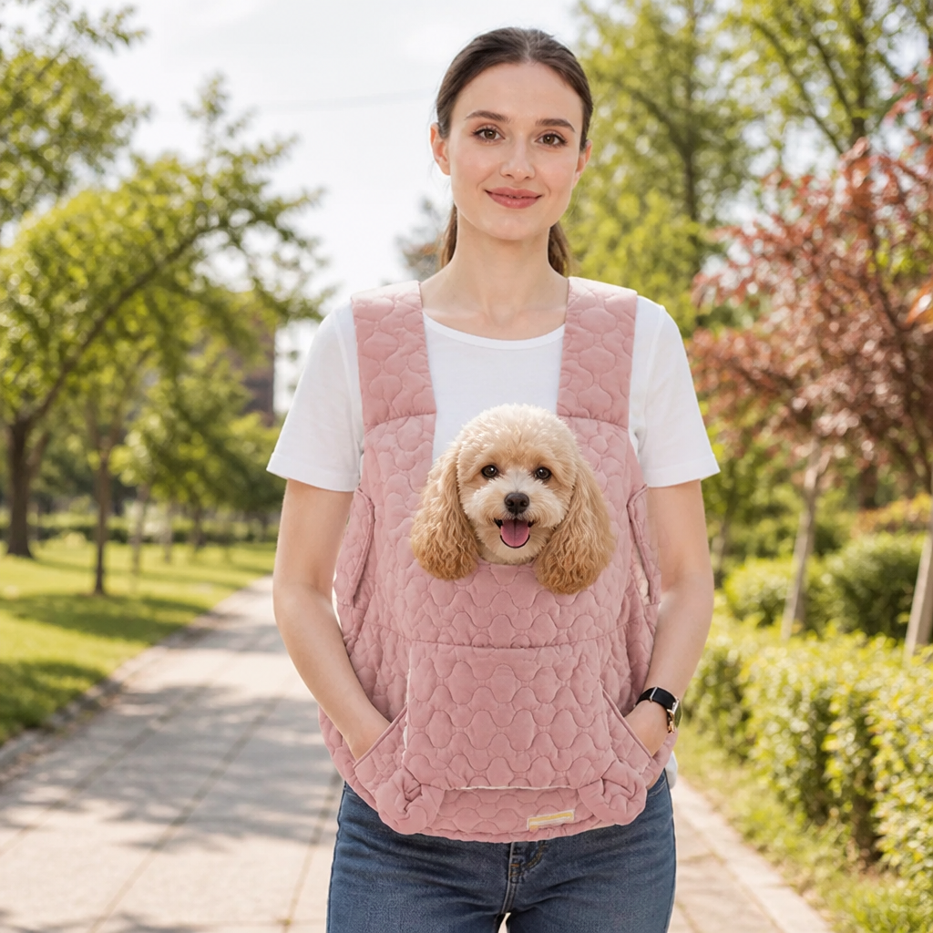 DogBedHouse Waterproof & Windproof Breathable Mesh Pet Carrier Backpack (Up To 4kg)