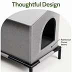 DogBedHouse Weather-Resistant Oxford Cloth Pet House (3 Sizes)