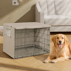 DogBedHouse Weatherproof Oxford Fabric & Mesh Windows Crate Cover