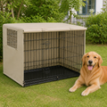 DogBedHouse Weatherproof Oxford Fabric & Mesh Windows Crate Cover