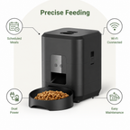 DogBedHouse Wi-Fi Smart & Dual Power Automatic Pet Feeder