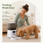 DogBedHouse WiFi & Camera Automatic Pet Feeder (5L Hopper)